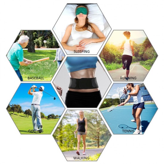 Lower Back Brace Belt Adjustable Lumbar Support Wasit Support Brace Tummy Control Pelvis Correction Belt for Men Women Lower Back Brace Belt Adjustable Lumbar Support Wasit Support Brace Tummy Control Pelvis Correction Belt for Men Women
