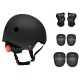 Kids 7 in 1 Helmet and Pads Set Adjustable Kids Knee Pads Elbow Pads Wrist Guards for Scooter Skateboard Roller Skating Cycling Kids 7 in 1 Helmet and Pads Set Adjustable Kids Knee Pads Elbow Pads Wrist Guards for Scooter Skateboard Roller Skating Cycling