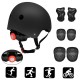 Kids 7 in 1 Helmet and Pads Set Adjustable Kids Knee Pads Elbow Pads Wrist Guards for Scooter Skateboard Roller Skating Cycling Kids 7 in 1 Helmet and Pads Set Adjustable Kids Knee Pads Elbow Pads Wrist Guards for Scooter Skateboard Roller Skating Cycling
