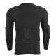 Men Padded Shirt Multiple Pad Protective Gear for Football Baseball Soccer Basketball Volleyball Training Bike Ski Men Padded Shirt Multiple Pad Protective Gear for Football Baseball Soccer Basketball Volleyball Training Bike Ski