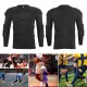 Men Padded Shirt Multiple Pad Protective Gear for Football Baseball Soccer Basketball Volleyball Training Bike Ski Men Padded Shirt Multiple Pad Protective Gear for Football Baseball Soccer Basketball Volleyball Training Bike Ski