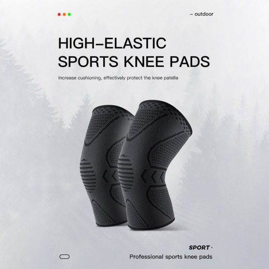 1PCS Kneepads Knee Support Protector with Silicone Design and Flexible Elastic Fitness Soft Breathable for Outdoor Activities Hiking Climbing Running Cycling Yoga 1PCS Kneepads Knee Support Protector with Silicone Design and Flexible Elastic Fitness Soft Breathable for Outdoor Activities Hiking Climbing Running Cycling Yoga
