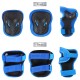 Kids Knee Pads Set 6 in 1 Protective Gear Kit Knee Elbow Pads with Wrist Guards Children Sports Safety Protection Pads for Cycling Roller Skating Kids Knee Pads Set 6 in 1 Protective Gear Kit Knee Elbow Pads with Wrist Guards Children Sports Safety Protection Pads for Cycling Roller Skating