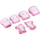 Kids Knee Pads Set 6 in 1 Protective Gear Kit Knee Elbow Pads with Wrist Guards Children Sports Safety Protection Pads for Cycling Roller Skating Kids Knee Pads Set 6 in 1 Protective Gear Kit Knee Elbow Pads with Wrist Guards Children Sports Safety Protection Pads for Cycling Roller Skating