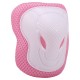 Kids Knee Pads Set 6 in 1 Protective Gear Kit Knee Elbow Pads with Wrist Guards Children Sports Safety Protection Pads for Cycling Roller Skating Kids Knee Pads Set 6 in 1 Protective Gear Kit Knee Elbow Pads with Wrist Guards Children Sports Safety Protection Pads for Cycling Roller Skating