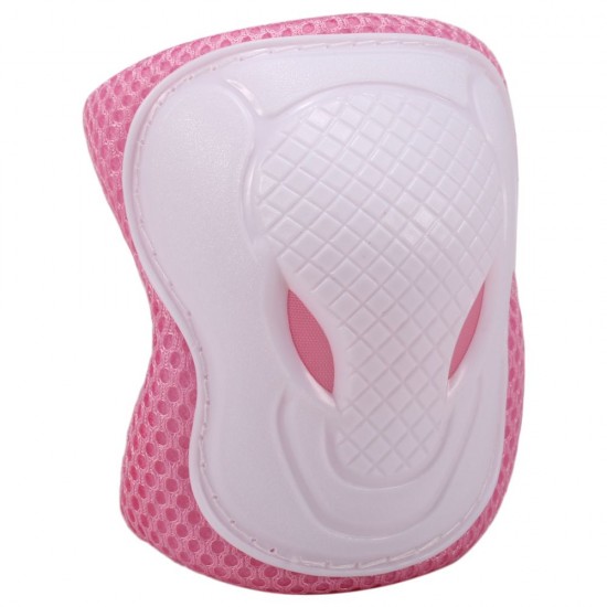 Kids Knee Pads Set 6 in 1 Protective Gear Kit Knee Elbow Pads with Wrist Guards Children Sports Safety Protection Pads for Cycling Roller Skating Kids Knee Pads Set 6 in 1 Protective Gear Kit Knee Elbow Pads with Wrist Guards Children Sports Safety Protection Pads for Cycling Roller Skating