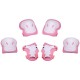 Kids Knee Pads Set 6 in 1 Protective Gear Kit Knee Elbow Pads with Wrist Guards Children Sports Safety Protection Pads for Cycling Roller Skating Kids Knee Pads Set 6 in 1 Protective Gear Kit Knee Elbow Pads with Wrist Guards Children Sports Safety Protection Pads for Cycling Roller Skating