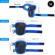 Kids Knee Pads Set 6 in 1 Protective Gear Kit Knee Elbow Pads with Wrist Guards Children Sports Safety Protection Pads for Cycling Roller Skating Kids Knee Pads Set 6 in 1 Protective Gear Kit Knee Elbow Pads with Wrist Guards Children Sports Safety Protection Pads for Cycling Roller Skating
