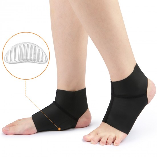 1 Pair Arch Support Brace with Gel Ankle Protector Flat Foot Socks with Gel Inserts Insole Cushion for Ankle Arch Pain Relief 1 Pair Arch Support Brace with Gel Ankle Protector Flat Foot Socks with Gel Inserts Insole Cushion for Ankle Arch Pain Relief