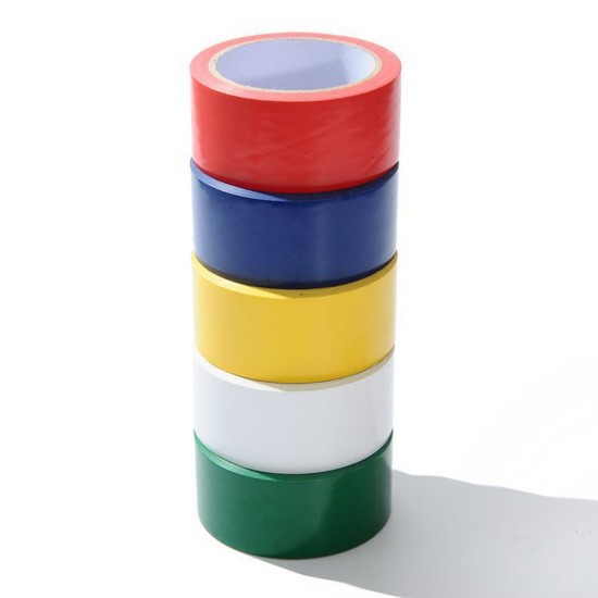 5 Rolls 1.8 In X 19.7 Yds PVC Marking Tape Safety Warning Tape for School Gym Dance Floor 5 Rolls 1.8 In X 19.7 Yds PVC Marking Tape Safety Warning Tape for School Gym Dance Floor
