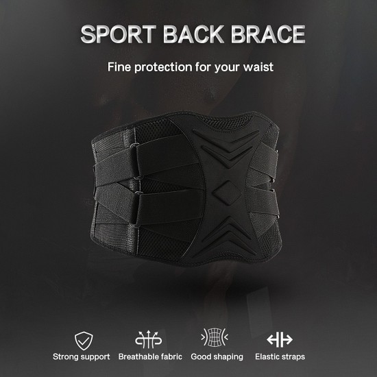 Men Women Back Brace Quick Fastening Tape Breathable Running Yoga Fitness Back Support Men Women Back Brace Quick Fastening Tape Breathable Running Yoga Fitness Back Support