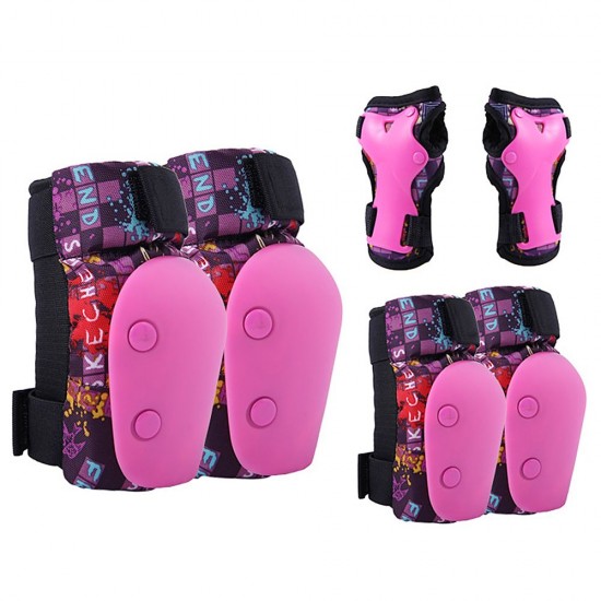 7 in 1 Kids Bike Helmet Pads Adjustable Protective Skateboard Helmet Children Sports Protective Gear Set 7 in 1 Kids Bike Helmet Pads Adjustable Protective Skateboard Helmet Children Sports Protective Gear Set
