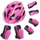 7 in 1 Kids Bike Helmet Pads Adjustable Protective Skateboard Helmet Children Sports Protective Gear Set 7 in 1 Kids Bike Helmet Pads Adjustable Protective Skateboard Helmet Children Sports Protective Gear Set