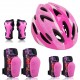 7 in 1 Kids Bike Helmet Pads Adjustable Protective Skateboard Helmet Children Sports Protective Gear Set 7 in 1 Kids Bike Helmet Pads Adjustable Protective Skateboard Helmet Children Sports Protective Gear Set