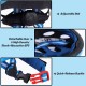 7 in 1 Kids Bike Helmet Pads Adjustable Protective Skateboard Helmet Children Sports Protective Gear Set 7 in 1 Kids Bike Helmet Pads Adjustable Protective Skateboard Helmet Children Sports Protective Gear Set