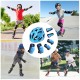 7 in 1 Kids Bike Helmet Pads Adjustable Protective Skateboard Helmet Children Sports Protective Gear Set 7 in 1 Kids Bike Helmet Pads Adjustable Protective Skateboard Helmet Children Sports Protective Gear Set
