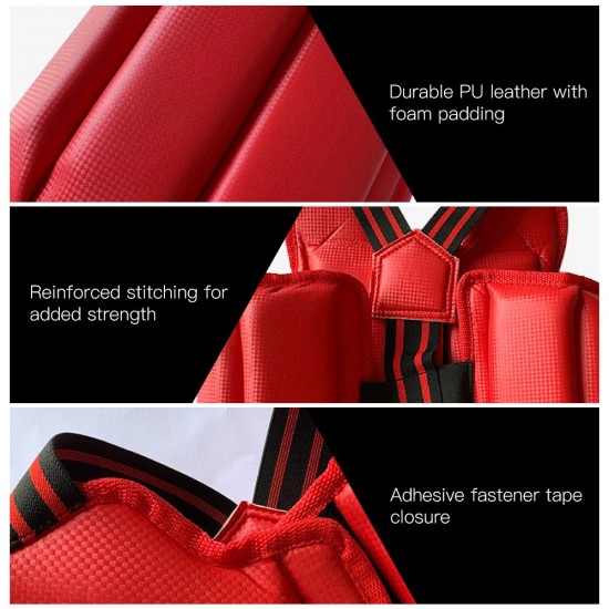 Boxing Chest Protector Chest Guard Shield Armor Protection Gear for Kids/Adults Martial Arts Muay Thai Kickboxing Sports Boxing Chest Protector Chest Guard Shield Armor Protection Gear for Kids/Adults Martial Arts Muay Thai Kickboxing Sports