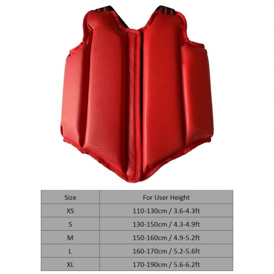 Boxing Chest Protector Chest Guard Shield Armor Protection Gear for Kids/Adults Martial Arts Muay Thai Kickboxing Sports Boxing Chest Protector Chest Guard Shield Armor Protection Gear for Kids/Adults Martial Arts Muay Thai Kickboxing Sports