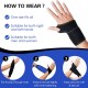 Wrist Support Brace Wrist Stabilizer Adjustable Wrist Bandages Protector Left and Right Hand Wrist Wraps for Fitness Office Pain Relief Wrist Support Brace Wrist Stabilizer Adjustable Wrist Bandages Protector Left and Right Hand Wrist Wraps for Fitness Office Pain Relief