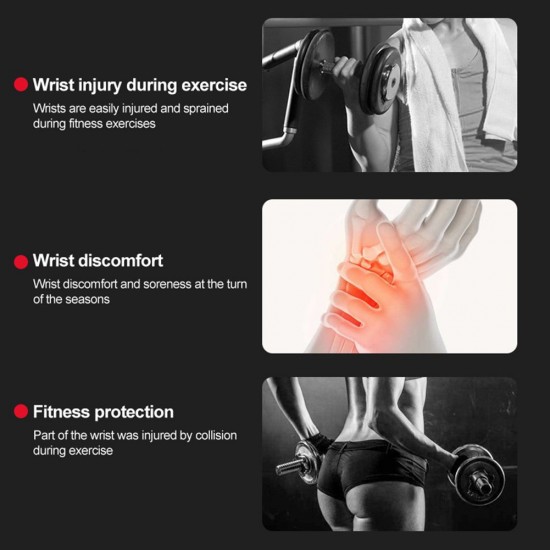Sports Bracer Wrist Straps Fishing Fitness Yoga Palms Straps Palms Protections Straps Self-Heating Wrist Support Brace Wraps Wristband Sports Bracer Wrist Straps Fishing Fitness Yoga Palms Straps Palms Protections Straps Self-Heating Wrist Support Brace Wraps Wristband