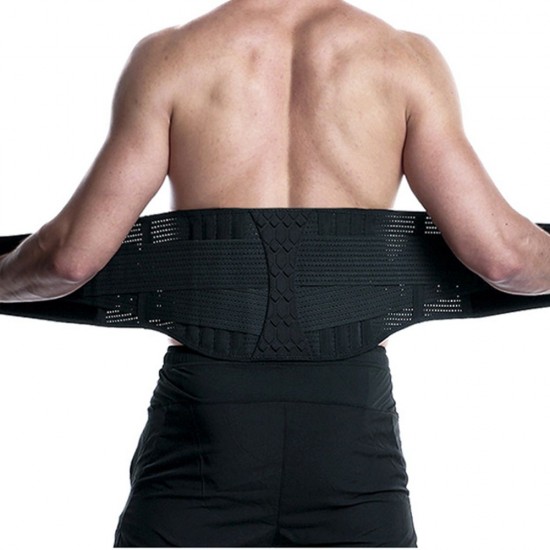 Sports Back Support Brace Breathable Waist Support Belt Adjustable Pain Relief Belt Waist Protective Belt Sports Back Support Brace Breathable Waist Support Belt Adjustable Pain Relief Belt Waist Protective Belt