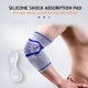 Sports Elbow Protector Sleeve Silicone Elbow Protective Brace High Elastic Elbow Brace for Cycling Basketball Tennis Gyms Sports Elbow Protector Sleeve Silicone Elbow Protective Brace High Elastic Elbow Brace for Cycling Basketball Tennis Gyms