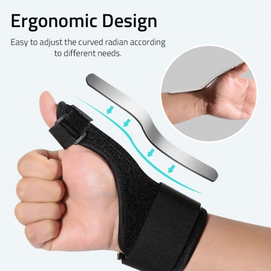 Universal Thumb Protective Cover Aluminum Bar Support Thumb Wrist Protection Brace Thumb Support for Left Right Hand Universal Thumb Protective Cover Aluminum Bar Support Thumb Wrist Protection Brace Thumb Support for Left Right Hand