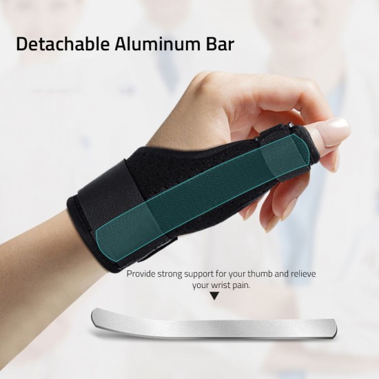 Universal Thumb Protective Cover Aluminum Bar Support Thumb Wrist Protection Brace Thumb Support for Left Right Hand Universal Thumb Protective Cover Aluminum Bar Support Thumb Wrist Protection Brace Thumb Support for Left Right Hand