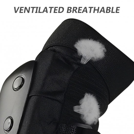 6Pcs/Set 2 Wrist Guards + 2 Elbow Pads + 2 Knee Pads Thicken Shell Impact Resistance Outdoor Sports All-around Protection 6Pcs/Set 2 Wrist Guards + 2 Elbow Pads + 2 Knee Pads Thicken Shell Impact Resistance Outdoor Sports All-around Protection