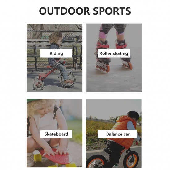 6Pcs/Set 2 Wrist Guards + 2 Elbow Pads + 2 Knee Pads Thicken Shell Impact Resistance Outdoor Sports All-around Protection 6Pcs/Set 2 Wrist Guards + 2 Elbow Pads + 2 Knee Pads Thicken Shell Impact Resistance Outdoor Sports All-around Protection