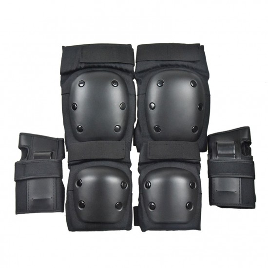 6Pcs/Set 2 Wrist Guards + 2 Elbow Pads + 2 Knee Pads Thicken Shell Impact Resistance Outdoor Sports All-around Protection 6Pcs/Set 2 Wrist Guards + 2 Elbow Pads + 2 Knee Pads Thicken Shell Impact Resistance Outdoor Sports All-around Protection