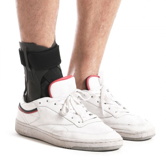 Ankle Support Ankle Brace with Protecting Board Ankle Stabilization Guard Adjustable Compression Ankle Support Strap for Football Basketball and Chronic Ankle Pain Sports Protection Ankle Support Ankle Brace with Protecting Board Ankle Stabilization Guard Adjustable Compression Ankle Support Strap for Football Basketball and Chronic Ankle Pain Sports Protection