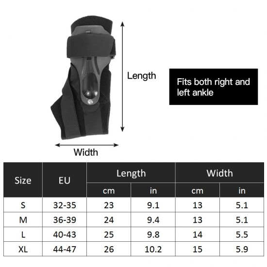 Ankle Support Ankle Brace with Protecting Board Ankle Stabilization Guard Adjustable Compression Ankle Support Strap for Football Basketball and Chronic Ankle Pain Sports Protection Ankle Support Ankle Brace with Protecting Board Ankle Stabilization Guard Adjustable Compression Ankle Support Strap for Football Basketball and Chronic Ankle Pain Sports Protection