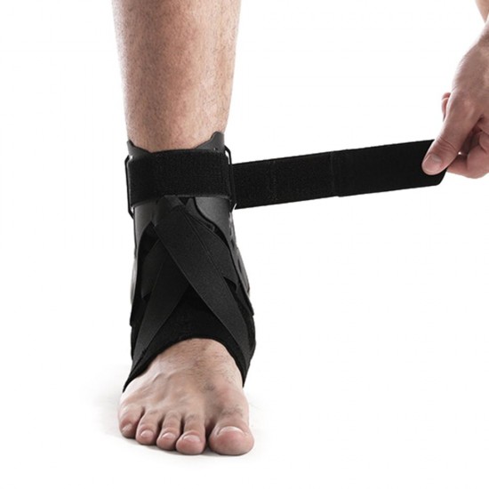 Ankle Support Ankle Brace with Protecting Board Ankle Stabilization Guard Adjustable Compression Ankle Support Strap for Football Basketball and Chronic Ankle Pain Sports Protection Ankle Support Ankle Brace with Protecting Board Ankle Stabilization Guard Adjustable Compression Ankle Support Strap for Football Basketball and Chronic Ankle Pain Sports Protection