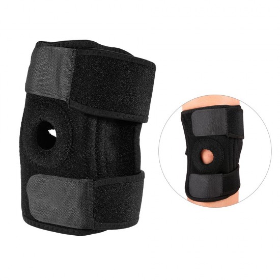 Knee Brace Support Sleeve Open Patella Protector Wrap Breathable Neoprene Sleeve Knee Brace Support Sleeve Open Patella Protector Wrap Breathable Neoprene Sleeve