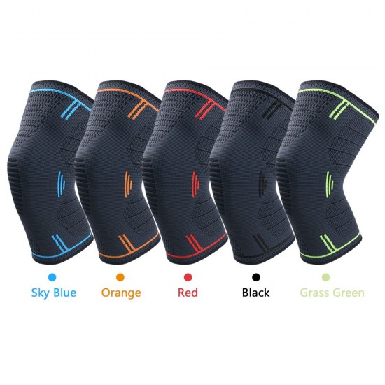 Protective Knee Pads Anti-slip Knee Brace Elastic Knee Support Joint Protection for Sports Protective Knee Pads Anti-slip Knee Brace Elastic Knee Support Joint Protection for Sports