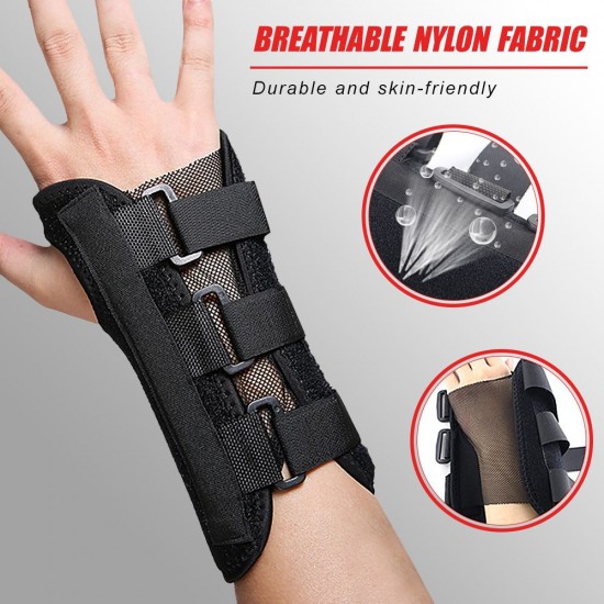 Wrist Support Brace Wrist Stabilizer with Removable Splint Adjustable Wrist Protector for Wrist Sprain Fractures Pain Relief Wrist Support Brace Wrist Stabilizer with Removable Splint Adjustable Wrist Protector for Wrist Sprain Fractures Pain Relief
