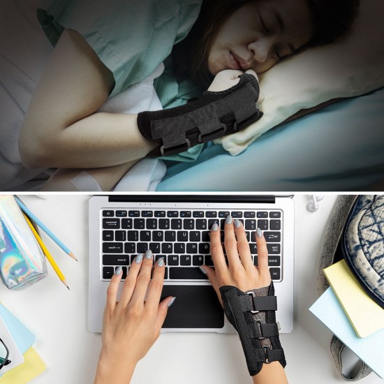 Wrist Support Brace Wrist Stabilizer with Removable Splint Adjustable Wrist Protector for Wrist Sprain Fractures Pain Relief Wrist Support Brace Wrist Stabilizer with Removable Splint Adjustable Wrist Protector for Wrist Sprain Fractures Pain Relief