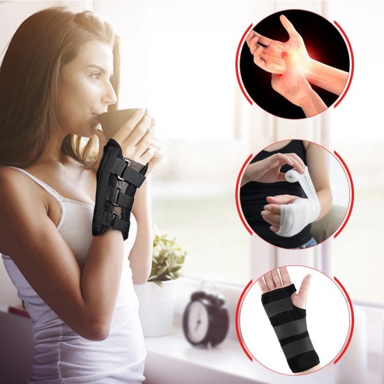 Wrist Support Brace Wrist Stabilizer with Removable Splint Adjustable Wrist Protector for Wrist Sprain Fractures Pain Relief Wrist Support Brace Wrist Stabilizer with Removable Splint Adjustable Wrist Protector for Wrist Sprain Fractures Pain Relief