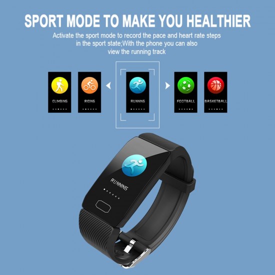Q1 Smart Bracelet 1.14 inches Color Screen Sports Bracelet Smartband BT 4.0 Fitness Tracker IP67 Waterproof Smart Wristband for IOS/Android Smartphones Q1 Smart Bracelet 1.14 inches Color Screen Sports Bracelet Smartband BT 4.0 Fitness Tracker IP67 Waterproof Smart Wristband for IOS/Android Smartphones