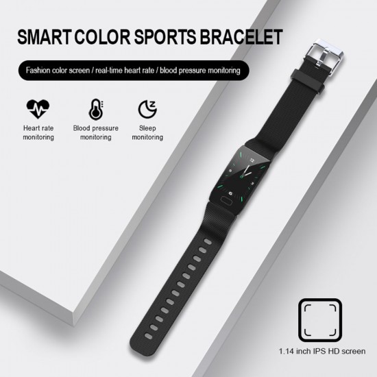 Q1 Smart Bracelet 1.14 inches Color Screen Sports Bracelet Smartband BT 4.0 Fitness Tracker IP67 Waterproof Smart Wristband for IOS/Android Smartphones Q1 Smart Bracelet 1.14 inches Color Screen Sports Bracelet Smartband BT 4.0 Fitness Tracker IP67 Waterproof Smart Wristband for IOS/Android Smartphones