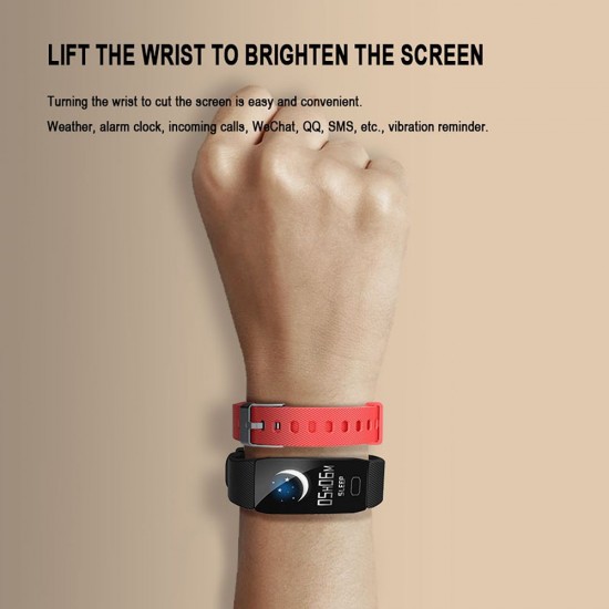 Q1 Smart Bracelet 1.14 inches Color Screen Sports Bracelet Smartband BT 4.0 Fitness Tracker IP67 Waterproof Smart Wristband for IOS/Android Smartphones Q1 Smart Bracelet 1.14 inches Color Screen Sports Bracelet Smartband BT 4.0 Fitness Tracker IP67 Waterproof Smart Wristband for IOS/Android Smartphones