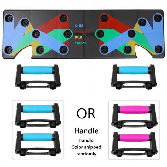 Household Multifunction Push Up Rack Board 9 System Comprehensive Fitness Exercise Workout Push-up Stands Body Building Training GYM for Men and Women Household Multifunction Push Up Rack Board 9 System Comprehensive Fitness Exercise Workout Push-up Stands Body Building Training GYM for Men and Women