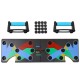 Household Multifunction Push Up Rack Board 9 System Comprehensive Fitness Exercise Workout Push-up Stands Body Building Training GYM for Men and Women Household Multifunction Push Up Rack Board 9 System Comprehensive Fitness Exercise Workout Push-up Stands Body Building Training GYM for Men and Women