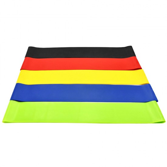 Set of 5 Exercise Resistance Loop Bands with Carry Bag Latex Gym Strength Training Loops Bands Workout Bands Home Fitness Physical Therapy Set of 5 Exercise Resistance Loop Bands with Carry Bag Latex Gym Strength Training Loops Bands Workout Bands Home Fitness Physical Therapy