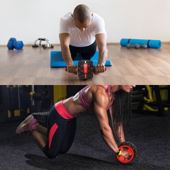 Abdominal Roller Wheel Home Gym Abdomen Training Workout Exercise Equipment Abdominal Roller Wheel Home Gym Abdomen Training Workout Exercise Equipment
