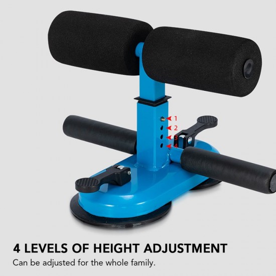 Portable Sit Up Bar with Double Suction Cups Push Up Trainer with 4 Adjustable Heights Muscle Training Equipment Portable Sit Up Bar with Double Suction Cups Push Up Trainer with 4 Adjustable Heights Muscle Training Equipment