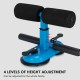 Portable Sit Up Bar with Double Suction Cups Push Up Trainer with 4 Adjustable Heights Muscle Training Equipment Portable Sit Up Bar with Double Suction Cups Push Up Trainer with 4 Adjustable Heights Muscle Training Equipment