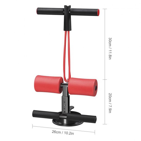 Portable Suction Sit Up Bar with Elastic Tension Rope 4 Adjustable Heights Push Up Trainer Muscle Training Equipment Portable Suction Sit Up Bar with Elastic Tension Rope 4 Adjustable Heights Push Up Trainer Muscle Training Equipment