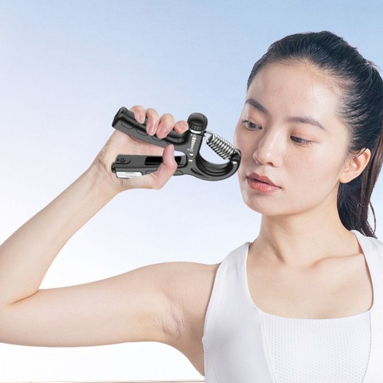 Hand Gripper Adjustable Resistance Hand Grip Strength Trainer Fingers Wrist Forearm Exerciser Workout Gear Home Gym Exercise Equipment Hand Gripper Adjustable Resistance Hand Grip Strength Trainer Fingers Wrist Forearm Exerciser Workout Gear Home Gym Exercise Equipment